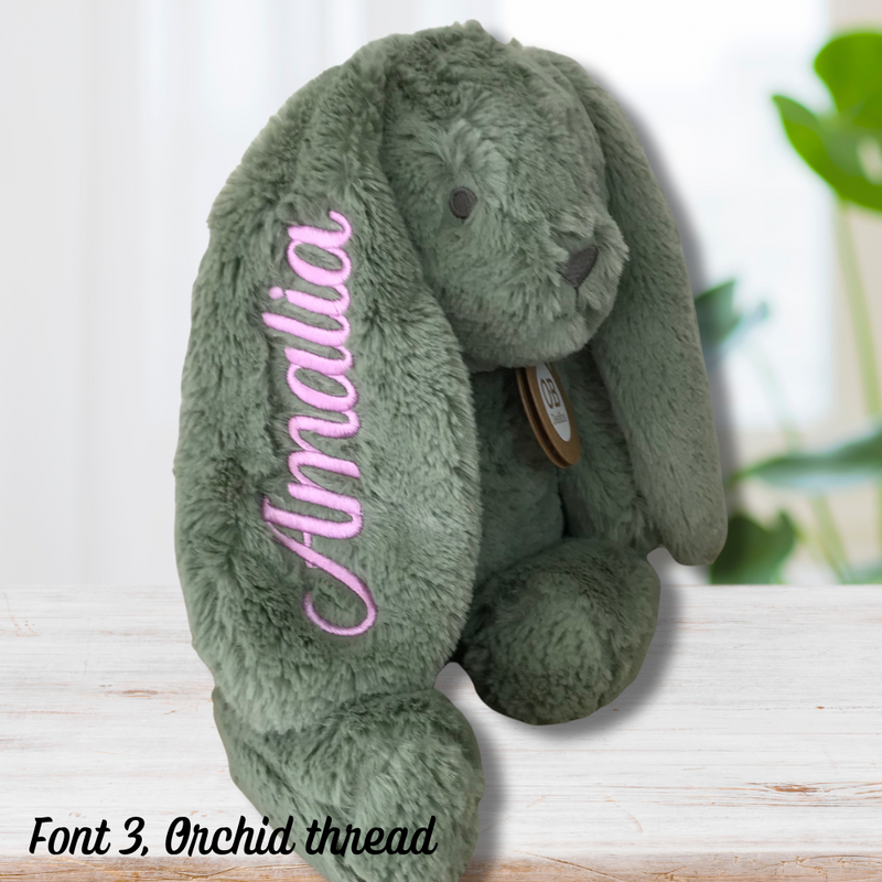 Personalised Beau Bunny - Sage