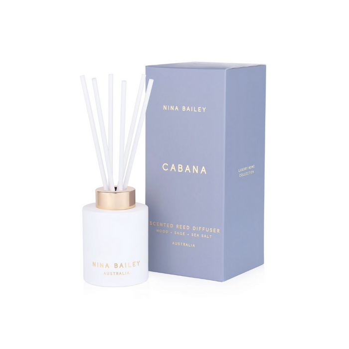 Cabana - Wood Sage and Sea Salt Luxury Reed Diffuser