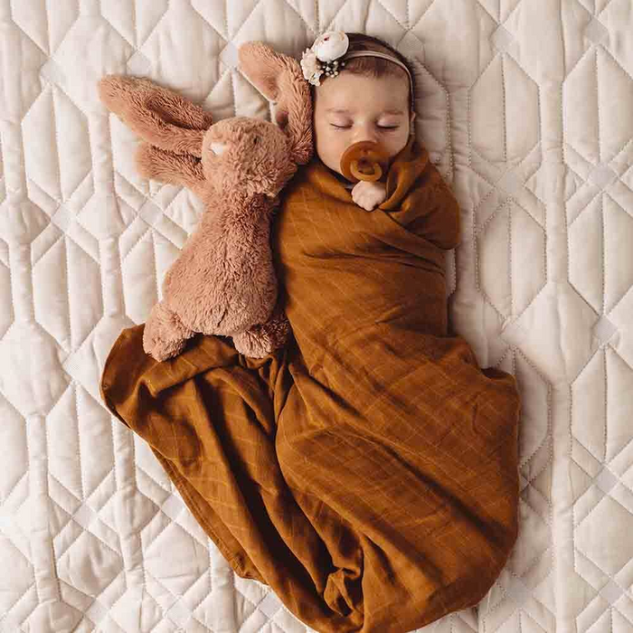 Snuggle Hunny Organic Muslin Wrap | Bronze