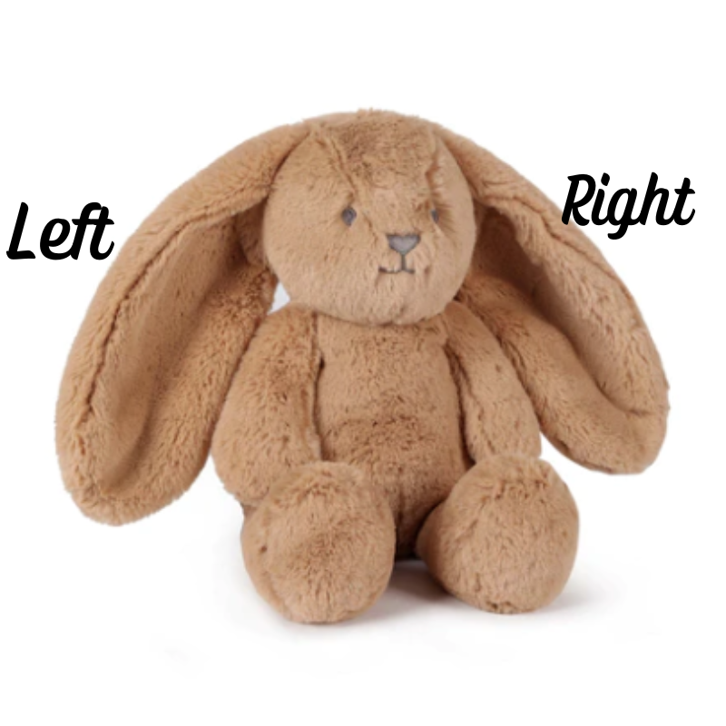 Personalised Little Bailey Bunny - Caramel (SMALL)