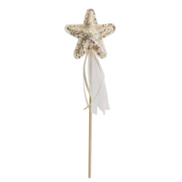 Alimrose Sequin Star Wand - Gold