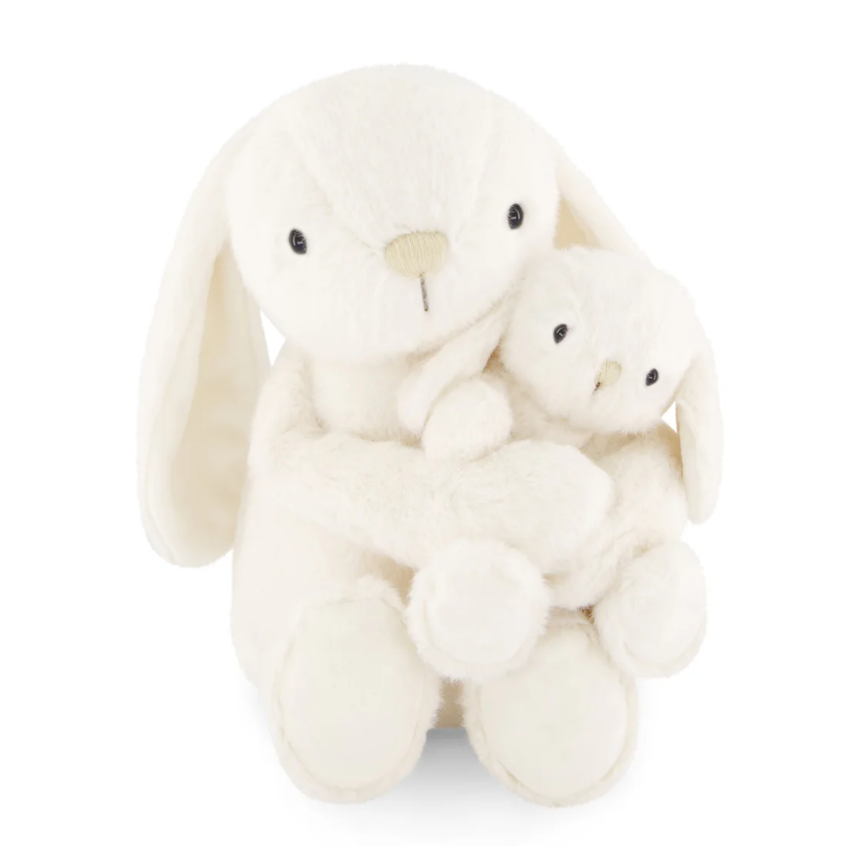 Personalised Snuggle Bunnies - Frankie the Hugging Bunny - Marshmallow