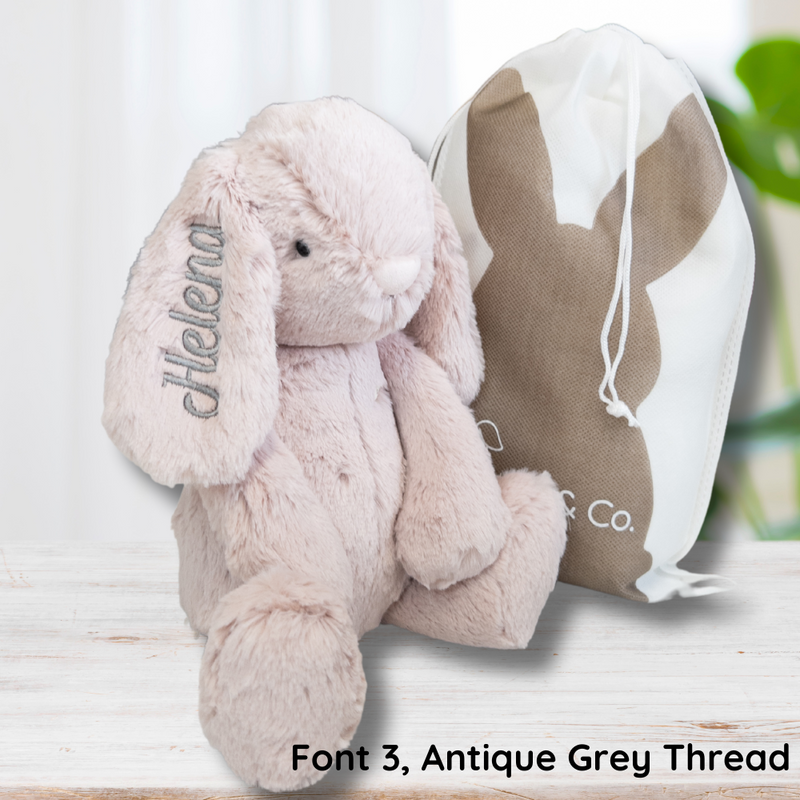 Personalised Snuggle Bunnies - Blush 30cm