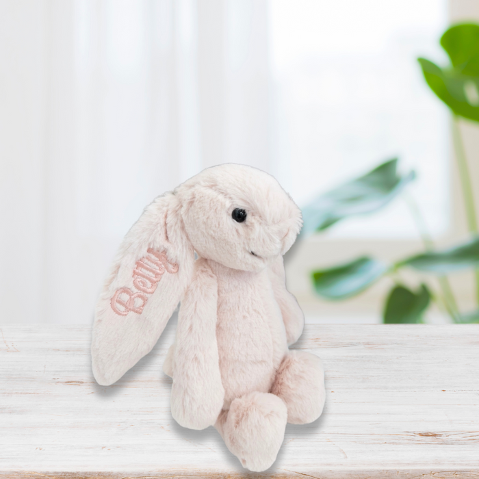 Personalised Jellycat Bunny - Blush (SMALL)