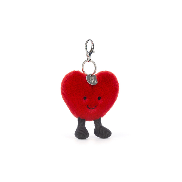 Jellycat Bag Charm - Amusable Red Heart