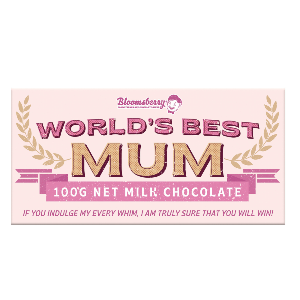 Bellaberry | World's Best Mum - Milk Chocolate
