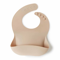 Snuggle Hunny Silicone Bib | Pebble