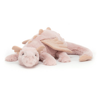 Jellycat Medium Rose Dragon - 50cm