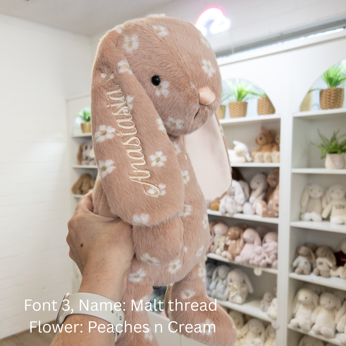 Personalised Snuggle Bunnies - Rosie 45cm (NEW!)