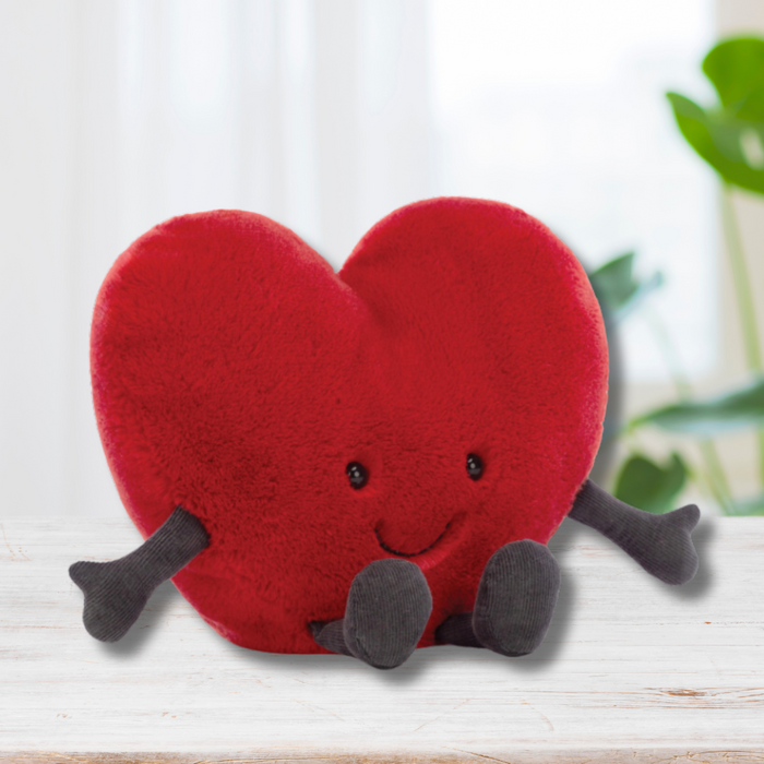 Jellycat Amusable Red Heart - Large