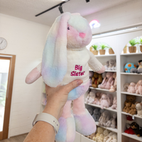 Big Sister Bunny & Jumper - Rainbow 39cm
