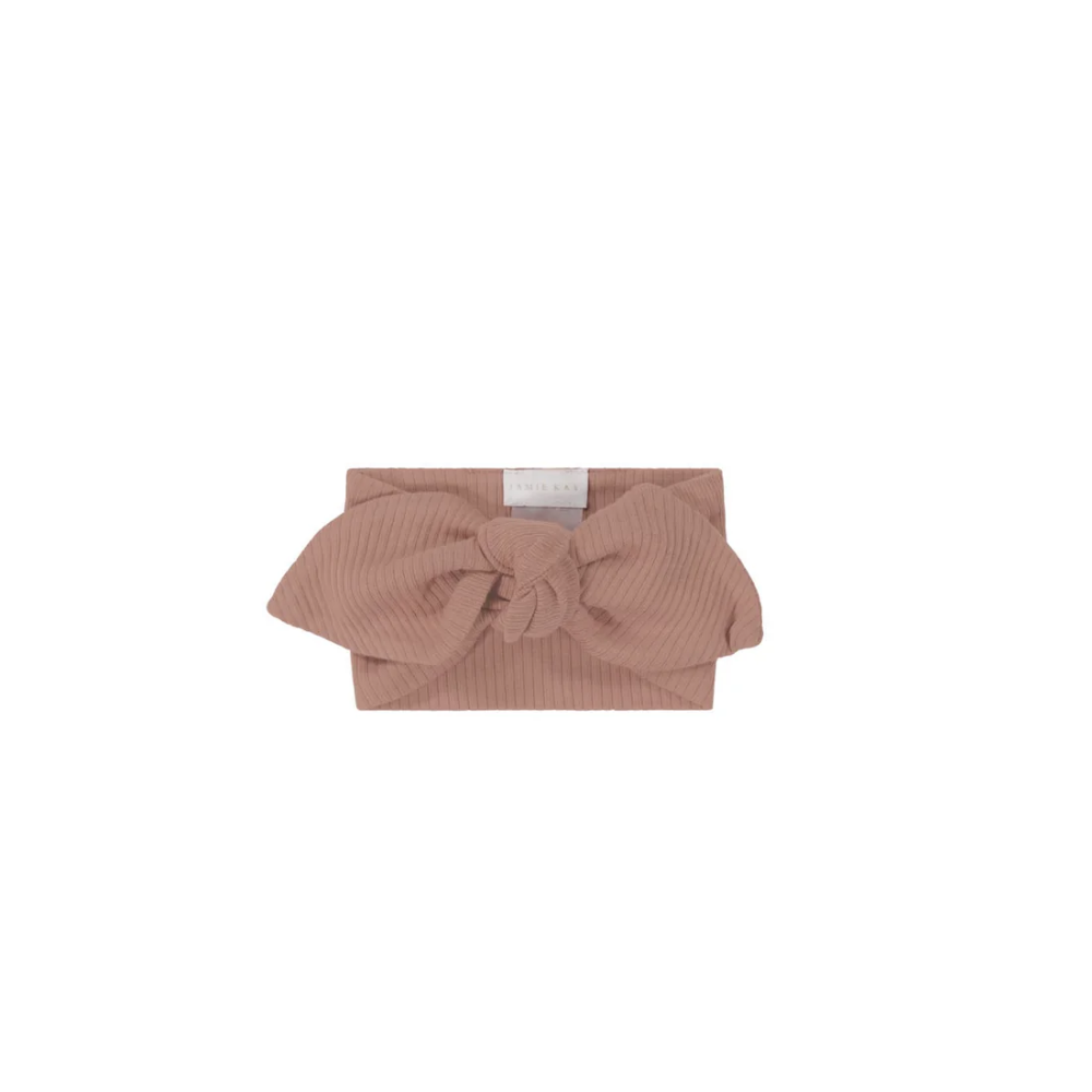 Jamie Kay Organic Cotton Modal Headband | Powder | Baby