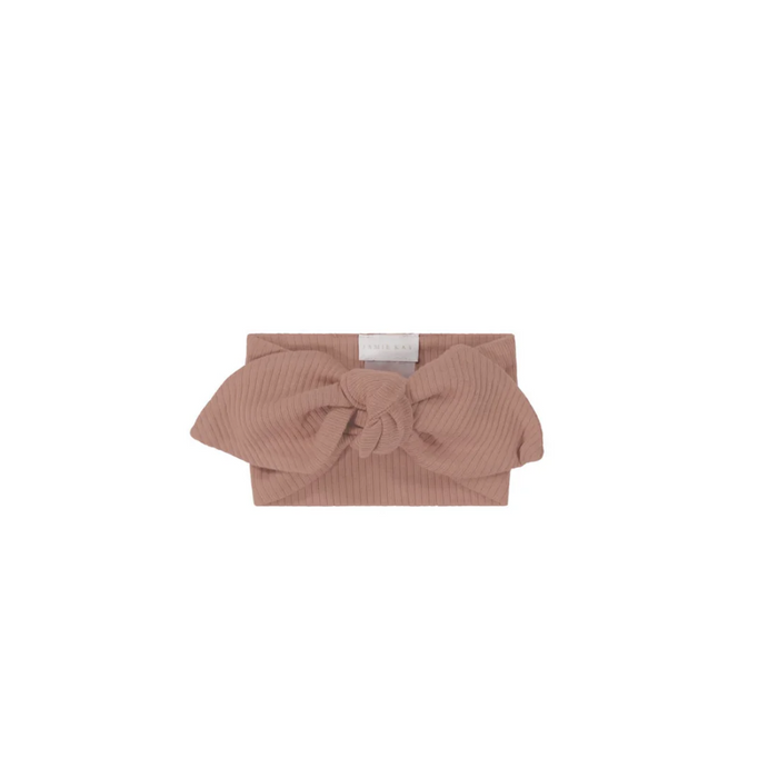 Jamie Kay Organic Cotton Modal Headband | Powder | Baby