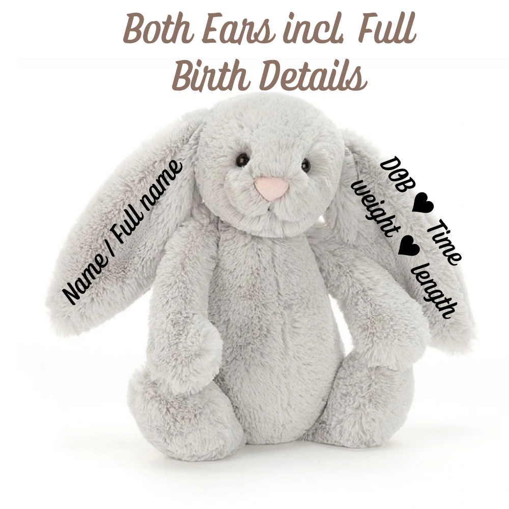 Both Ears incl. Full Birth Details
