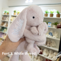 Personalised Snuggle Bunnies - Frankie the Hugging Bunny - Blossom