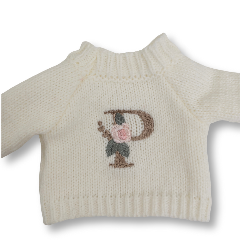 Personalised Bunny Jumper - Cream (MEDIUM)