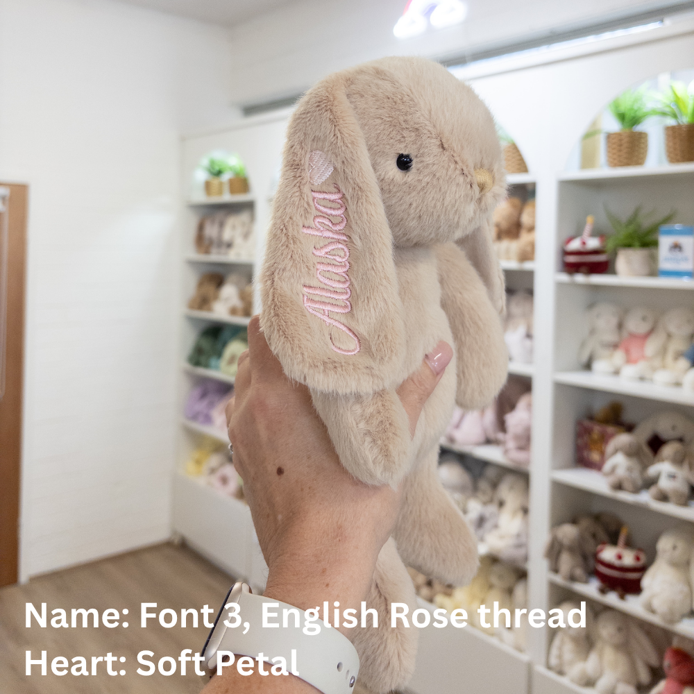 Personalised Snuggle Bunnies - Caramel 30cm