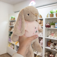 Personalised Snuggle Bunnies - Caramel 30cm