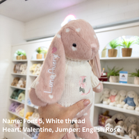 Personalised Snuggle Bunnies - Little Love 30cm
