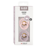 BIBS | Coloured Boheme Pacifier | Blossom/ Dusky Lilac