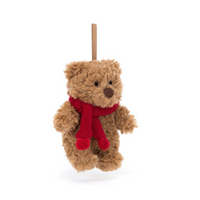 Jellycat Bartholomew Bear Decoration Brown (AVAIL 1 Nov)