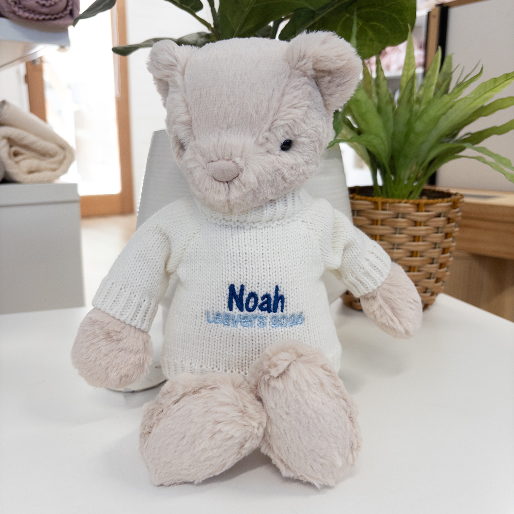 Personalised Graduation Bear & Jumper - Georgie Bear