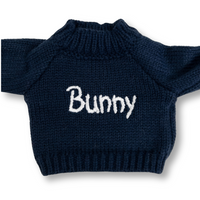 Personalised Bunny Jumper - Navy (MEDIUM)