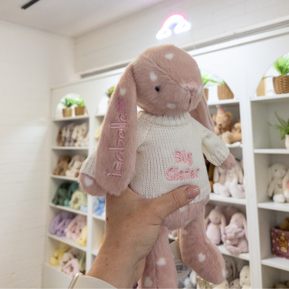 Personalised Snuggle Bunnies - Rosie 30cm (NEW!)