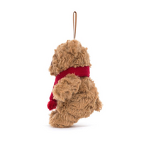 Jellycat Bartholomew Bear Decoration Brown (AVAIL 1 Nov)