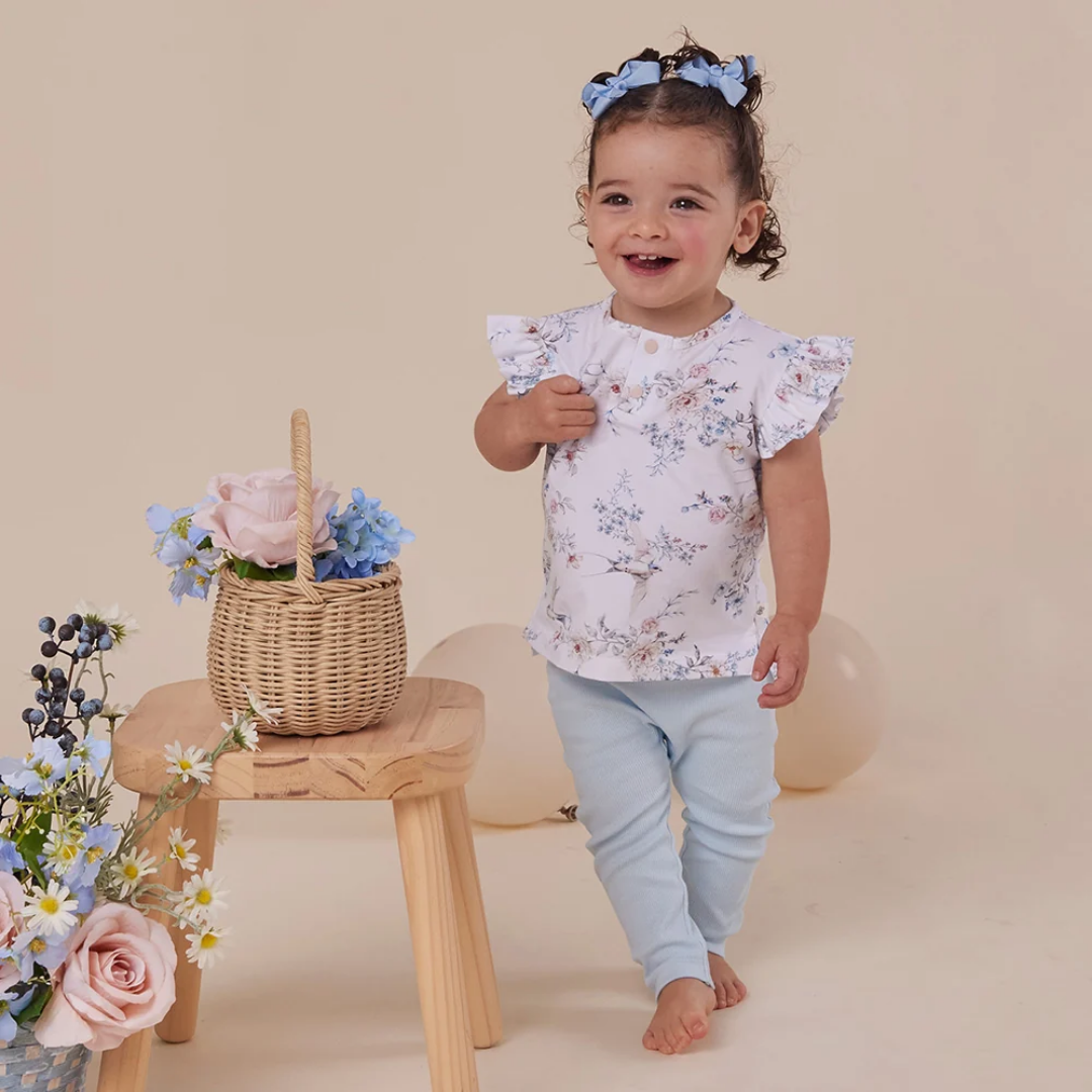 Snuggle Hunny Organic Pants | Baby Blue
