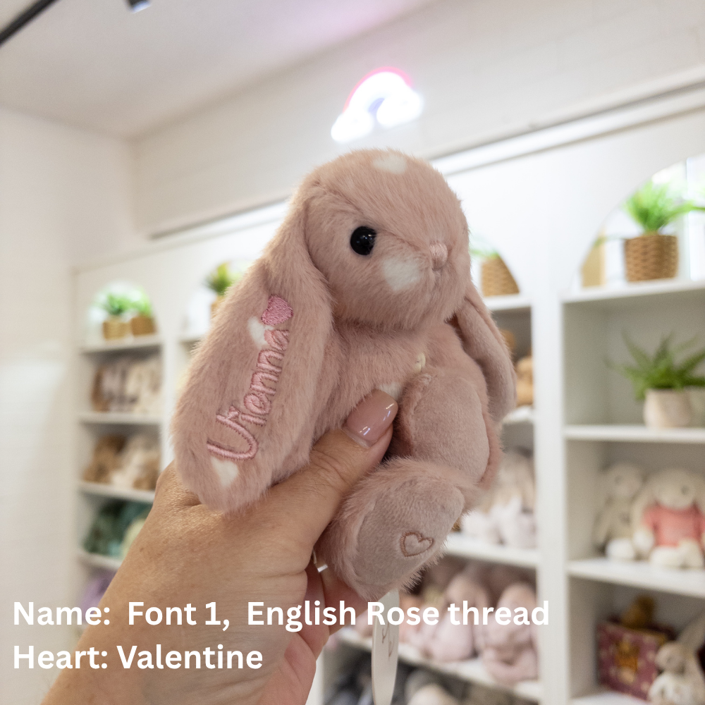 Personalised Little Love Bunny & Blanket Gift Hamper