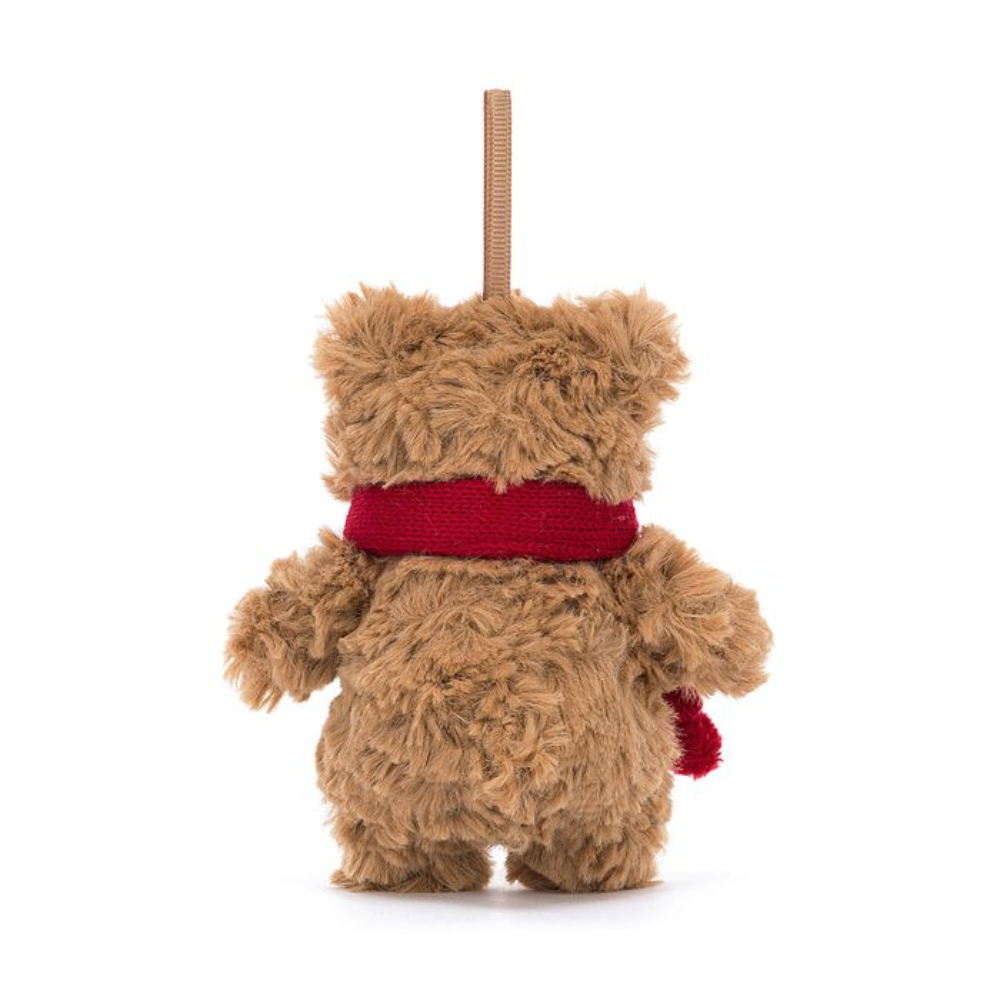 Jellycat Bartholomew Bear Decoration Brown (AVAIL 1 Nov)