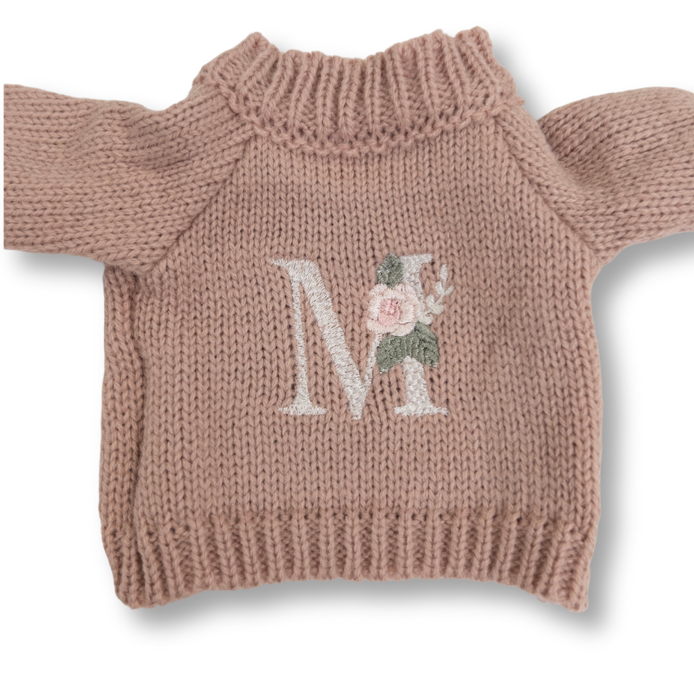 Personalised Bunny Jumper - Mauve (MEDIUM)