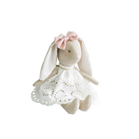 Personalised Alimrose Baby Broderie Bunny