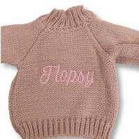 Personalised Bunny Jumper - Mauve (MEDIUM)