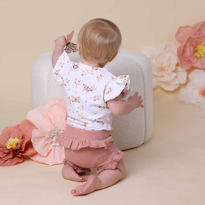 Snuggle Hunny Organic Bloomers | Rose