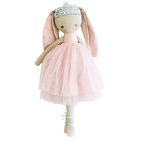 Personalised Alimrose Billie Princess Bunny - Pink