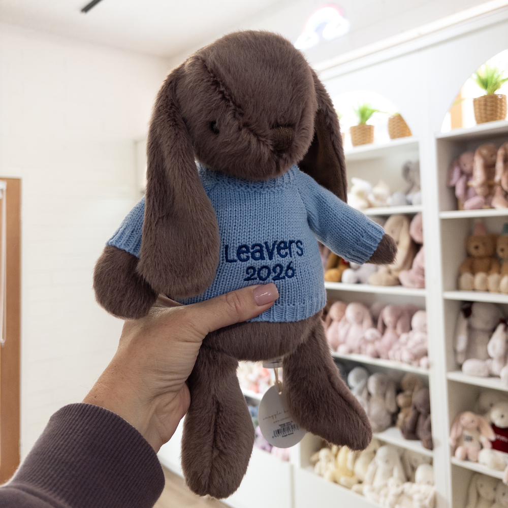 Personalised Graduation Bunny & Jumper - Spice