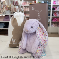 Personalised Jellycat Bunny - Jasmine Blossom