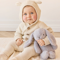 Personalised Snuggle Bunnies -  Silver Grey 30cm