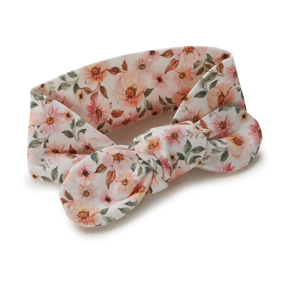 Snuggle Hunny Topknot - Spring Floral