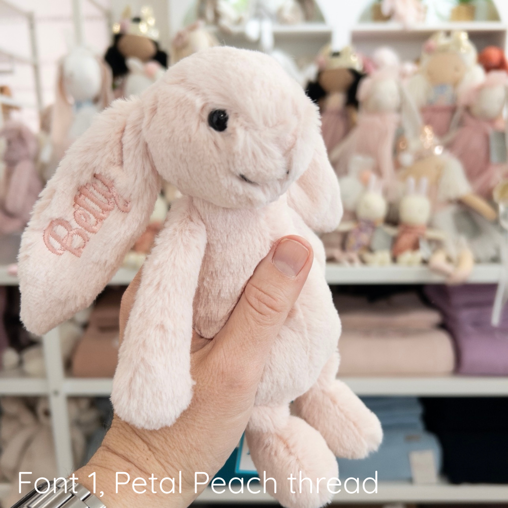 Personalised Jellycat Bunny - Blush (SMALL)