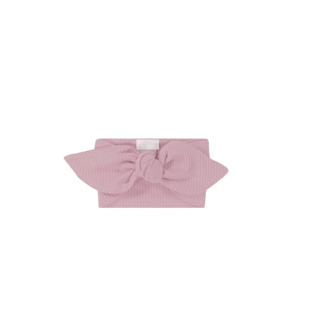 Jamie Kay Organic Cotton Modal Headband | Vintage Violet | Baby