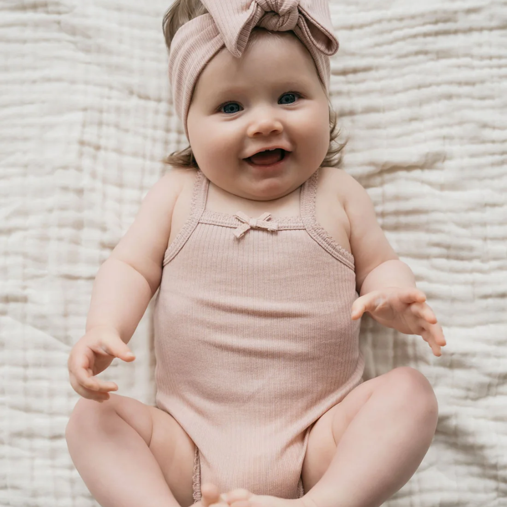 Jamie Kay Organic Cotton Modal Singlet Bodysuit | Doll