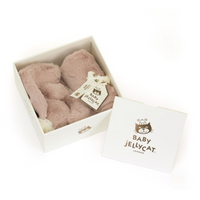 Personalised Jellycat Bunny Soother - Luxe Rosa