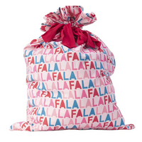 Christmas Santa Sack - Fa La La La