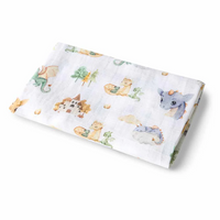 Snuggle Hunny Organic Muslin Wrap | Dragon