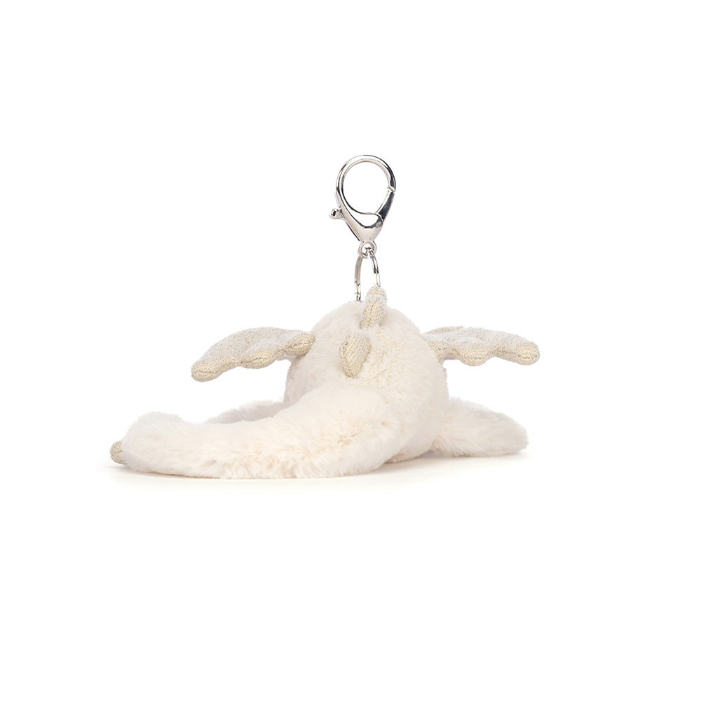 Jellycat Litte Snow Dragon Bag Charm Bunny Co