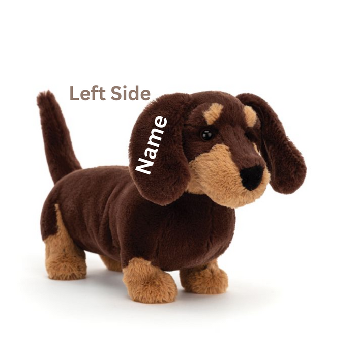 Left Side Only (Puppy's right ear)