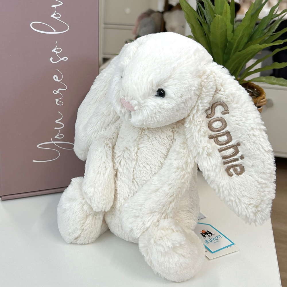 Personalised Jellycat Bunny - Cream